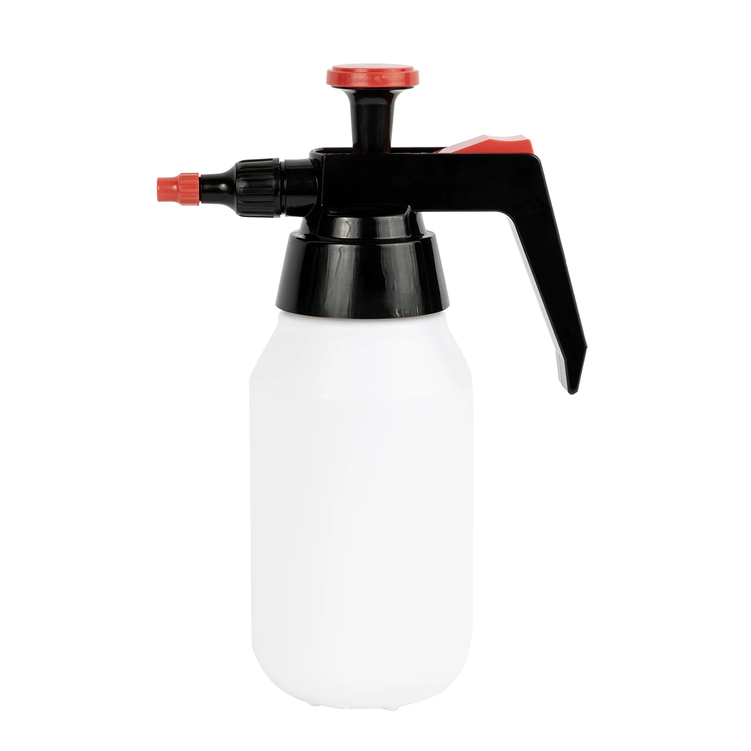 Pulv&eacute;risateur de solvant industriel 1L avec buse r&eacute;glable, pulv&eacute;risateur &agrave; pression de solvant pour l'entretien industriel de la voiture (rouge)