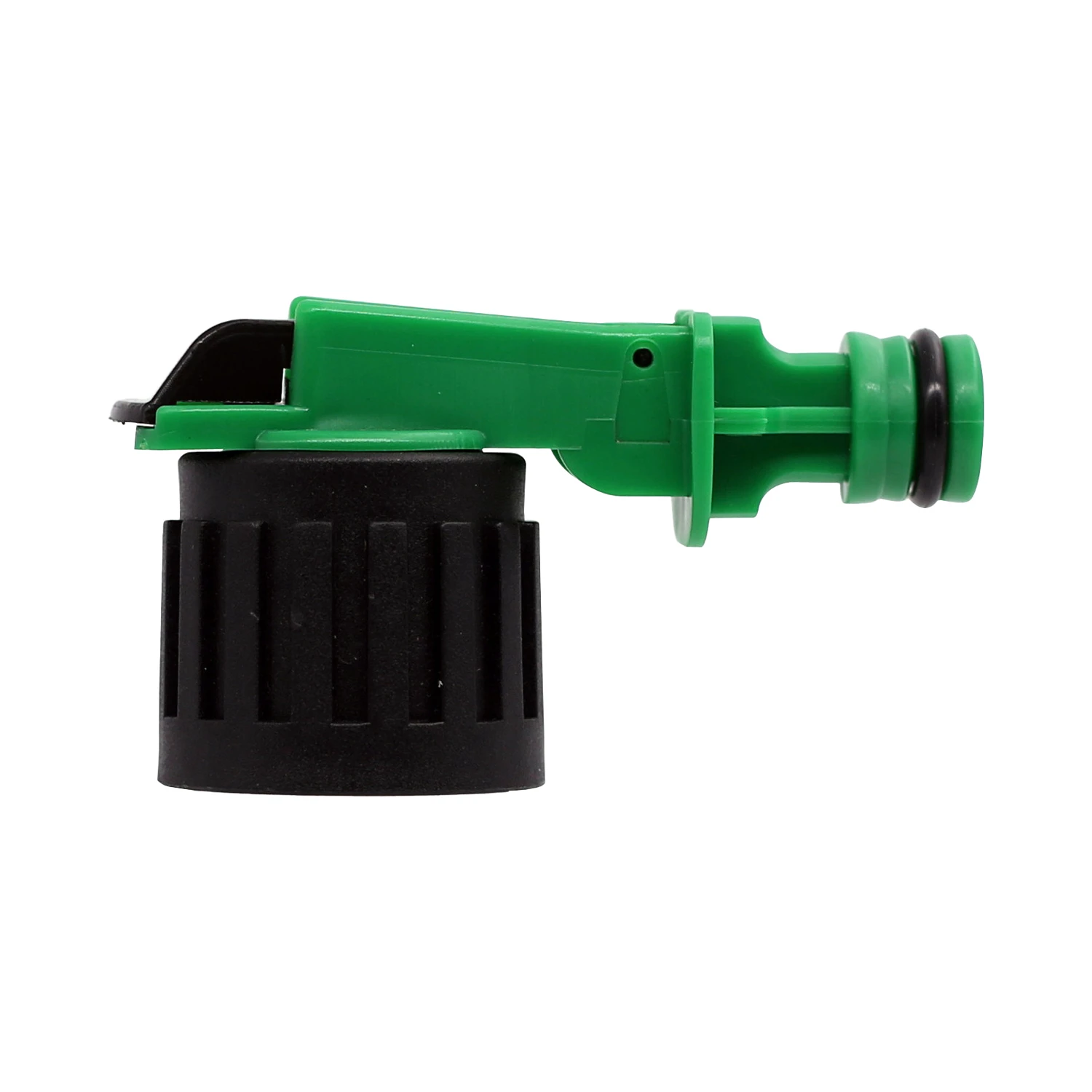Pulv&eacute;risateur de jardin &agrave; extr&eacute;mit&eacute; de tuyau simplifi&eacute;, avec pulv&eacute;risation en ventilateur, m&eacute;langeur d'engrais automatique, conception sans interrupteur, pour l'entretien de la pelouse et des plantes