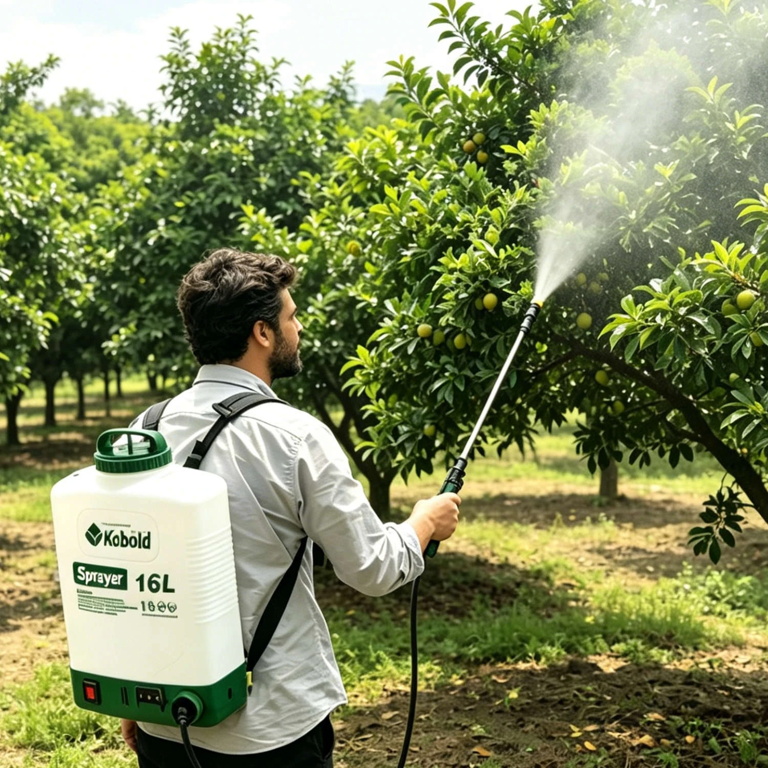 Kobold &ndash; pulv&eacute;risateur &eacute;lectrique &agrave; dos 16l, aliment&eacute; par batterie Rechargeable, pour l'agriculture, la d&eacute;sinfection du jardin et de la pelouse