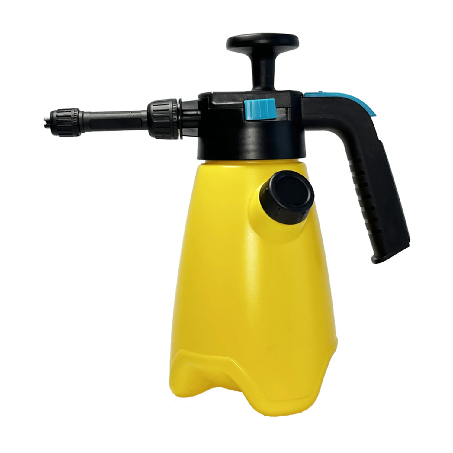 Pulv&eacute;risateur &agrave; pompe &agrave; mousse portatif, 1,5 l, pour lavage de voiture, pulv&eacute;risateur &agrave; pression avec 2 buses pour le nettoyage de la maison, arrosage