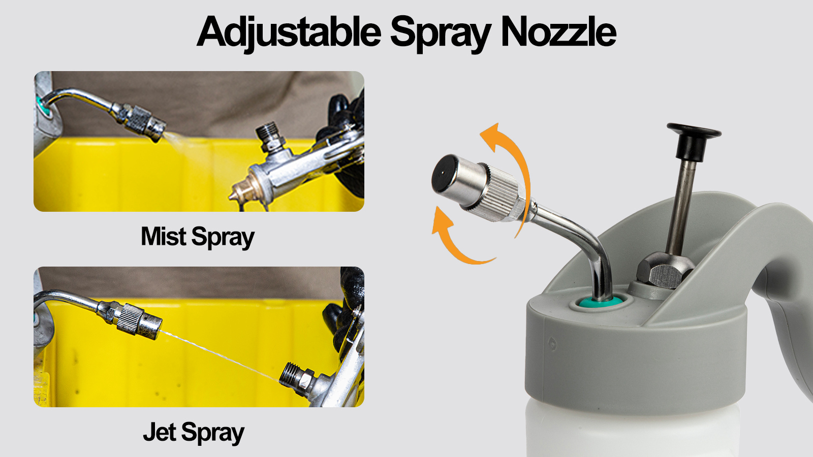 Applicateur de nettoyage manuel de pulvérisateur de lavage de pistolet de 800 ml pour le diluant et le dégraissage de pistolet de pulvérisation