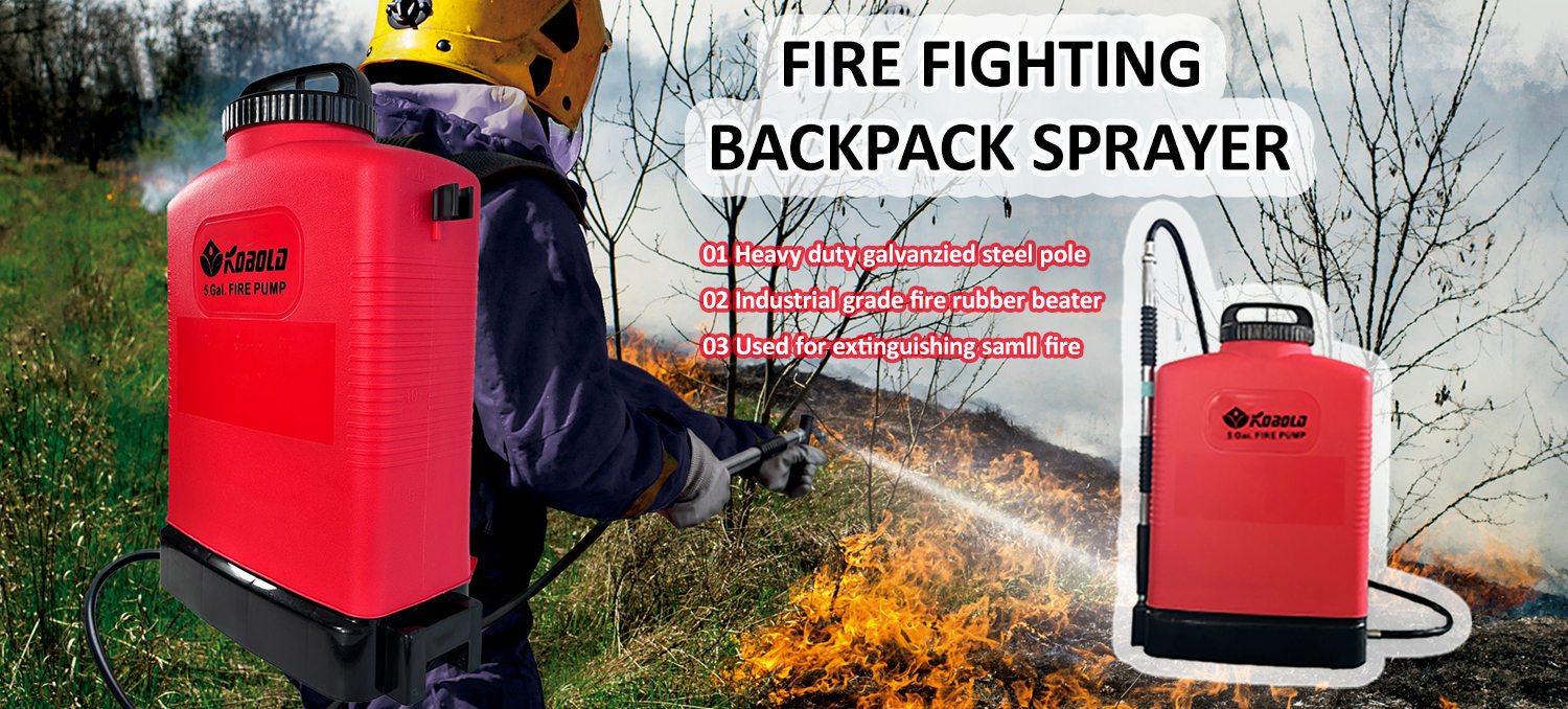 Pulvérisateur à dos de lutte contre l'incendie, 20l, pompe à incendie de forêt, équipement d'extinction pour le sauvetage d'urgence et le sauvetage en cas d'incendie de forêt