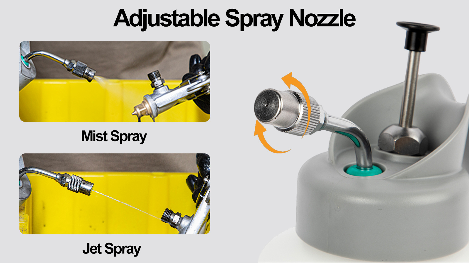 Applicateur de nettoyage manuel de pulvérisateur de lavage de pistolet de 900 ml pour le diluant et le dégraissage de pistolet de pulvérisation