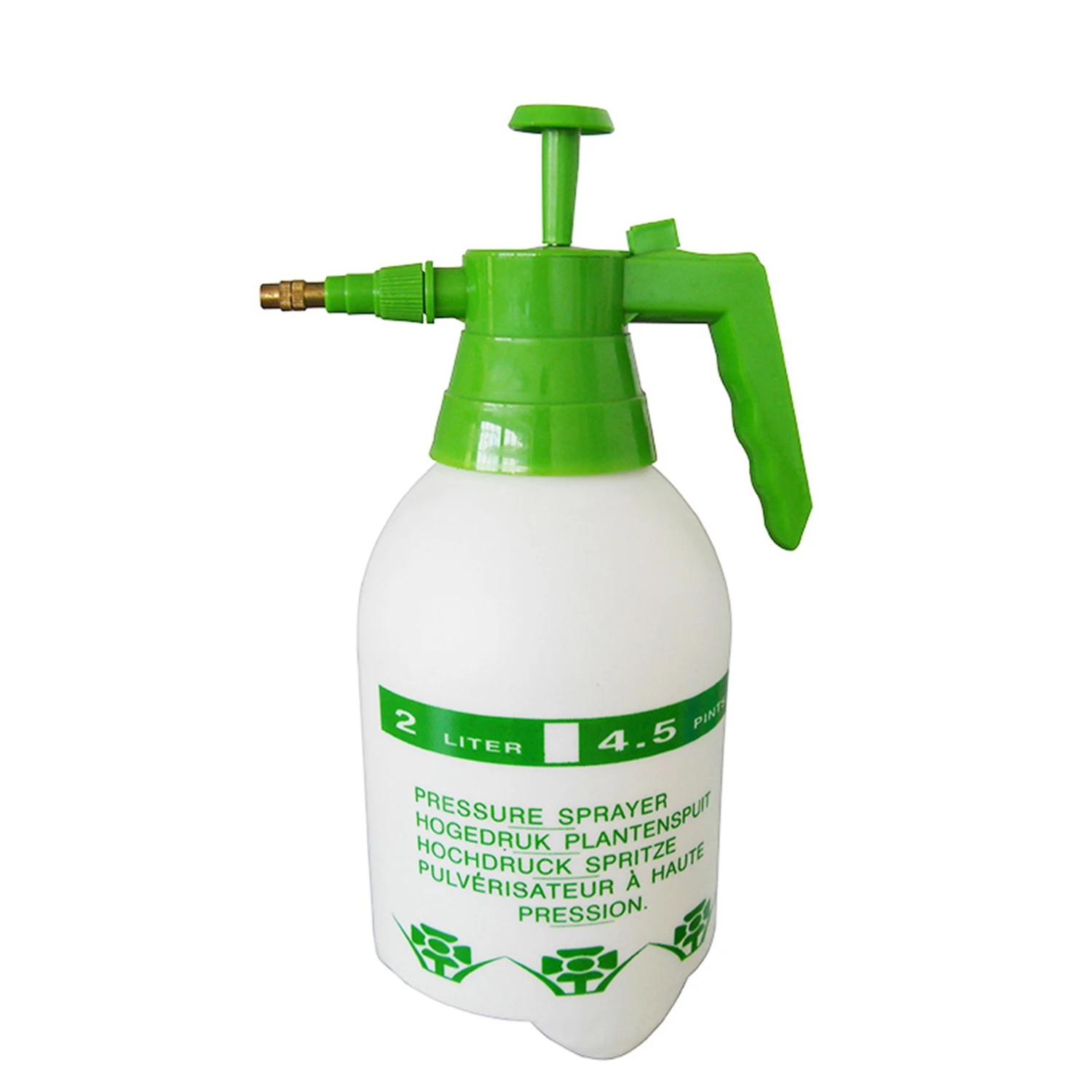 Pulv&eacute;risateur &agrave; pompe &agrave; pression de jardin de 1/2 gallons, avec valeur de s&eacute;curit&eacute; et buse r&eacute;glable pour l'arrosage du nettoyage de la maison et du lavage de voiture