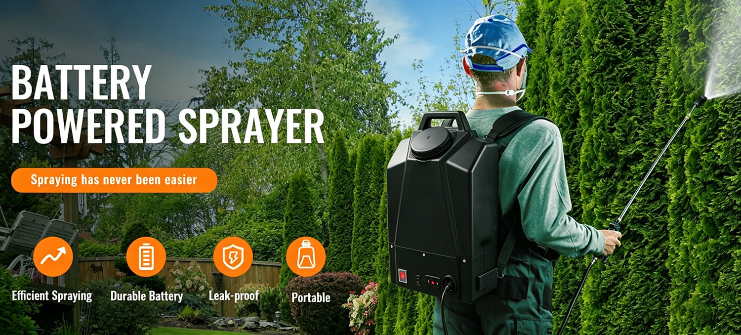 Kobold 20L pulvérisateur à dos électrique pulvérisateur alimenté par batterie rechargeable pour la désinfection de jardin de pelouse agricole (moulage par soufflage)