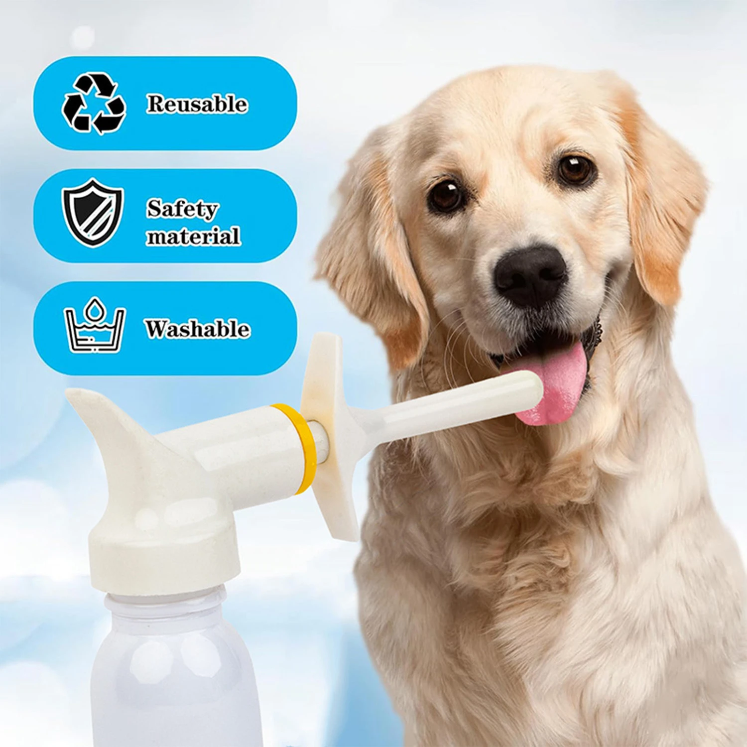 D&eacute;clencheur de pompe d'alimentation de liquide de distributeur v&eacute;t&eacute;rinaire de Dosage de 1ML pour les animaux de compagnie