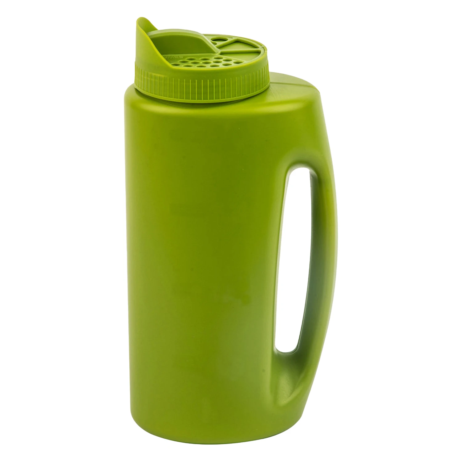 Bouteille d'&eacute;pandage portative de 2l, avec tailles d'ouverture r&eacute;glables, pour graines de pelouse, sel fondant, mauvaises herbes et &eacute;pandeur d'aliments