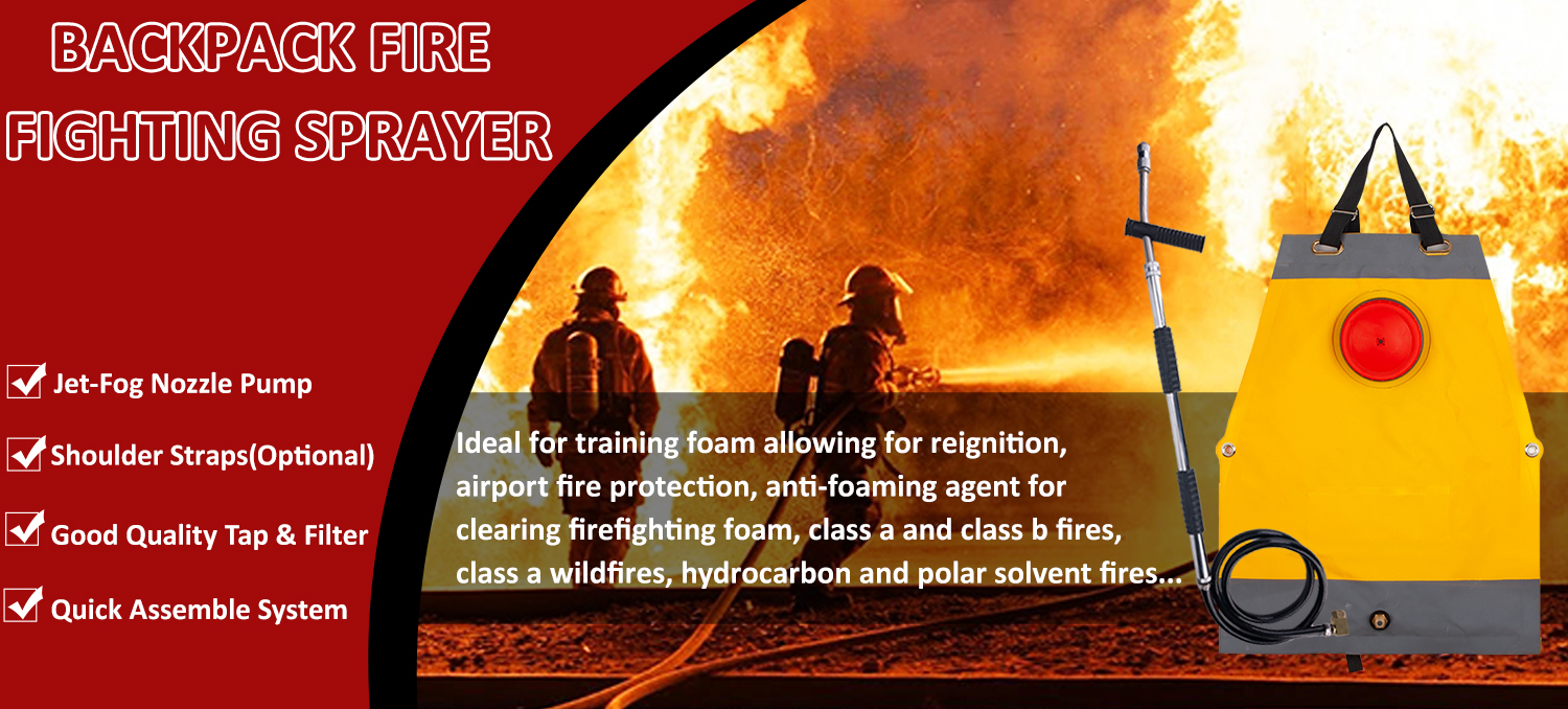 Sac à dos de lutte contre l'incendie de 20 L pour les forêts sauvages