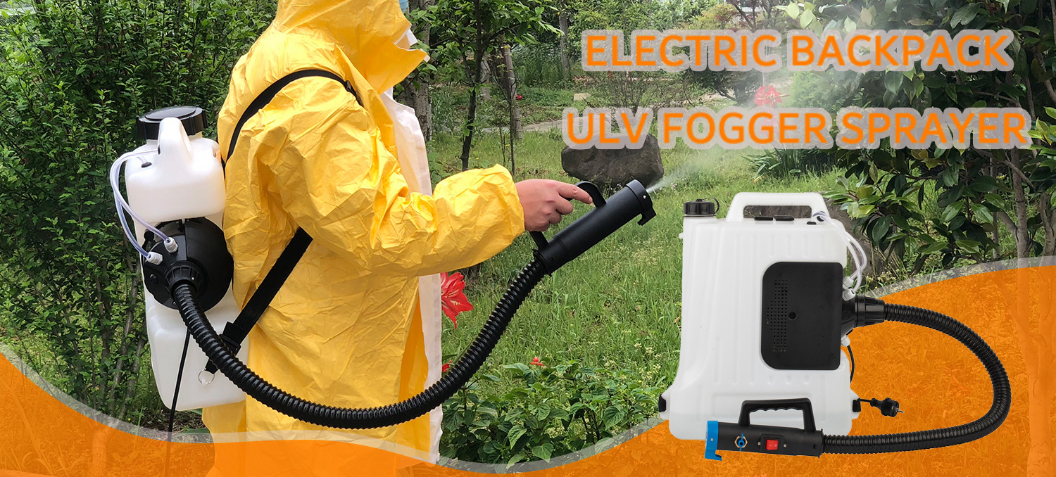 Pulvérisateur de brouillard ULV 16L avec gouttelette réglable pour la lutte antiparasitaire agricole, l'assainissement et la désinfection