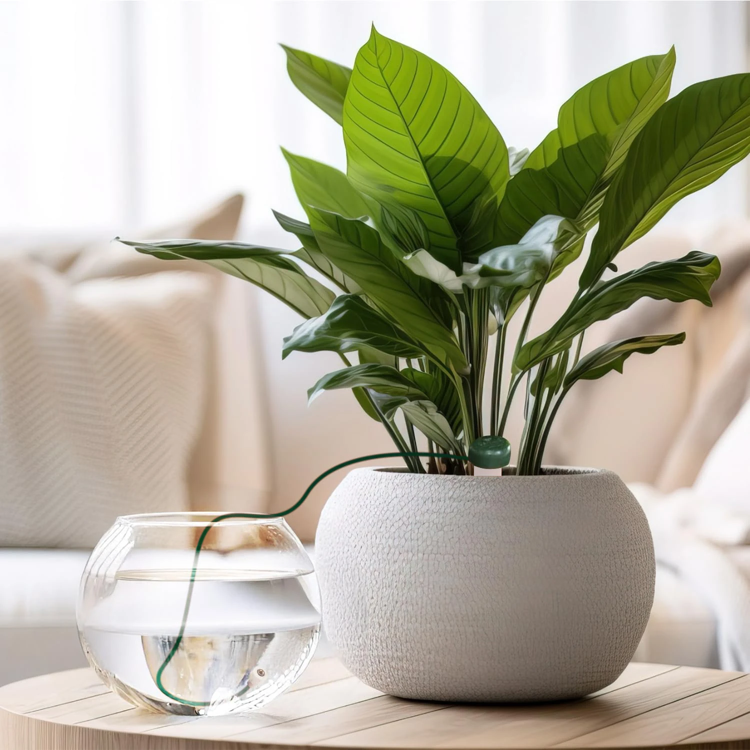 Abreuvoir automatique pour plantes d'int&eacute;rieur et d'ext&eacute;rieur, syst&egrave;me d'arrosage de jardin (petit)