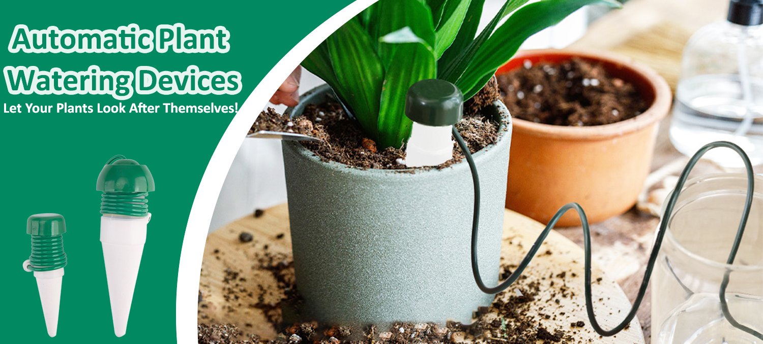 Abreuvoir automatique pour plantes d'intérieur et d'extérieur, système d'arrosage de jardin (petit)