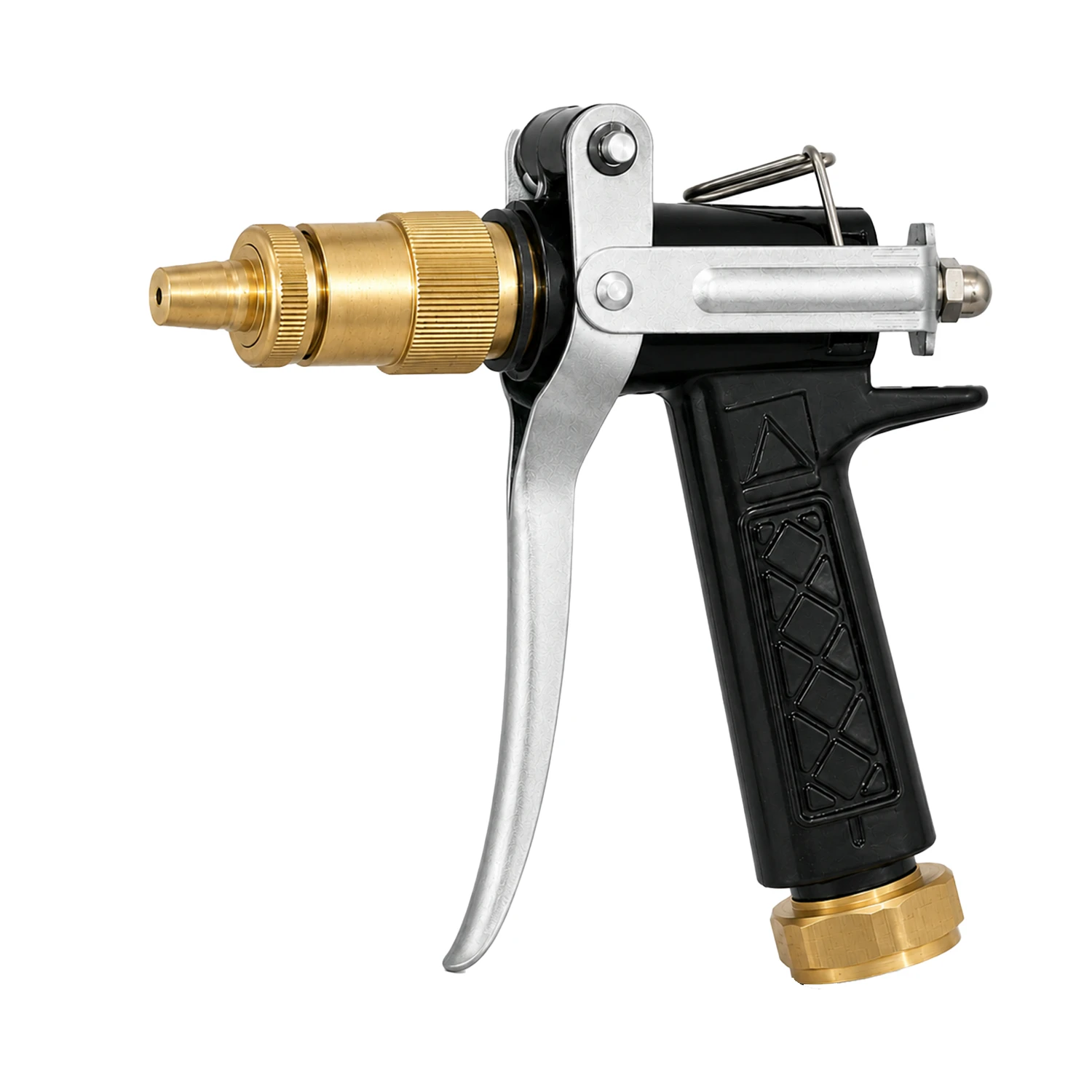 Pistolet pulv&eacute;risateur &agrave; buse r&eacute;glable pour le lavage de voiture, l'arrosage du jardin et le nettoyage ext&eacute;rieur